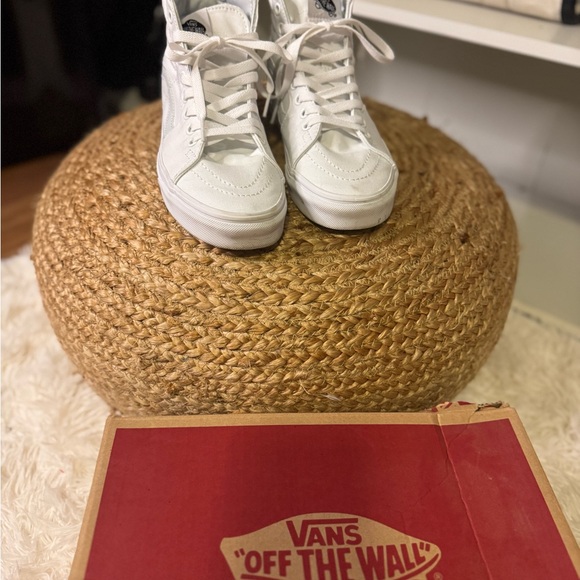 Vans Classic White High-Tops - Picture 1 of 3
